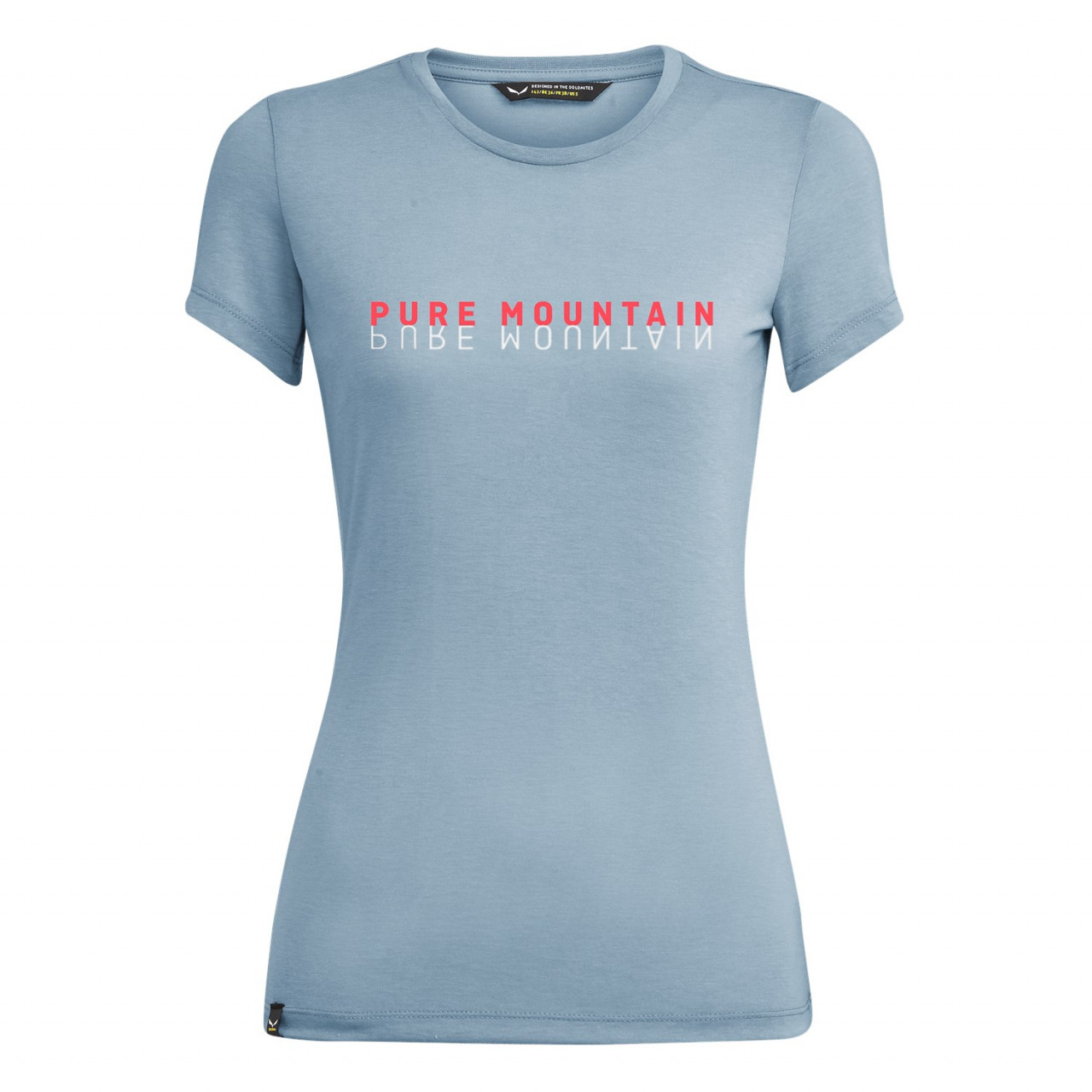 Camisetas Mujer Chile - Salewa Pure Mountain Dri-Release® - Gris/Azules - SDEC-16785